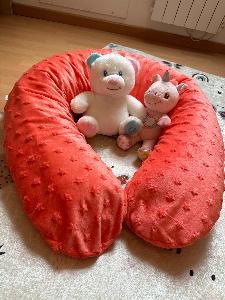 Coussin d’allaitement Grand Modèle velours