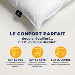 Oreiller Equilibré - Soutien Médium