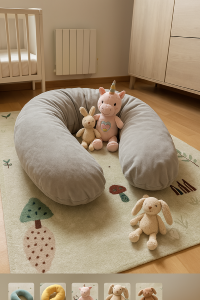Coussin d’allaitement Grand Modèle velours