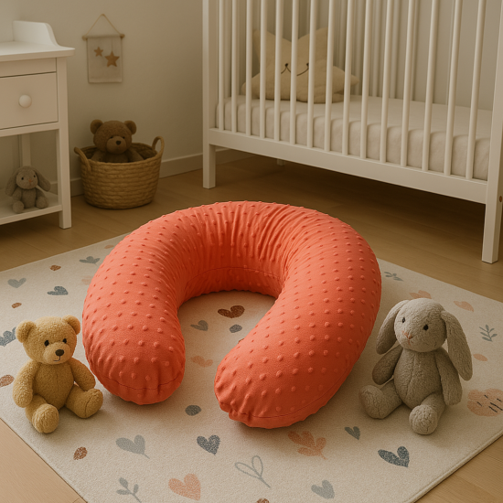 Coussin d’allaitement Grand Modèle velours