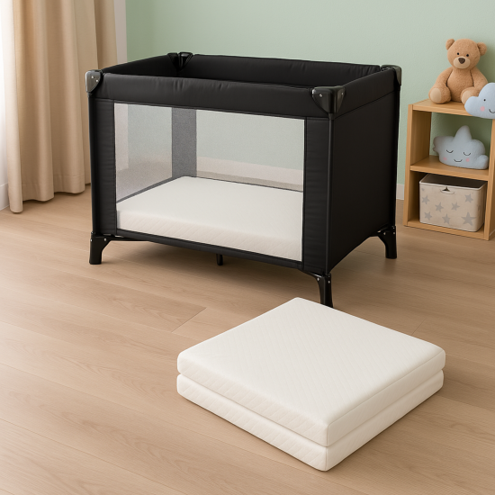 Matelas bébé pliant 120 x 60 cm