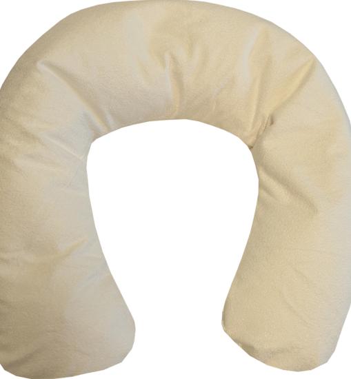 Coussin d’allaitement en bouclette bambou grand modèle