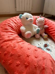 Coussin d’allaitement Grand Modèle velours